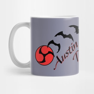 AT Bat Mitsudomoe black red Mug